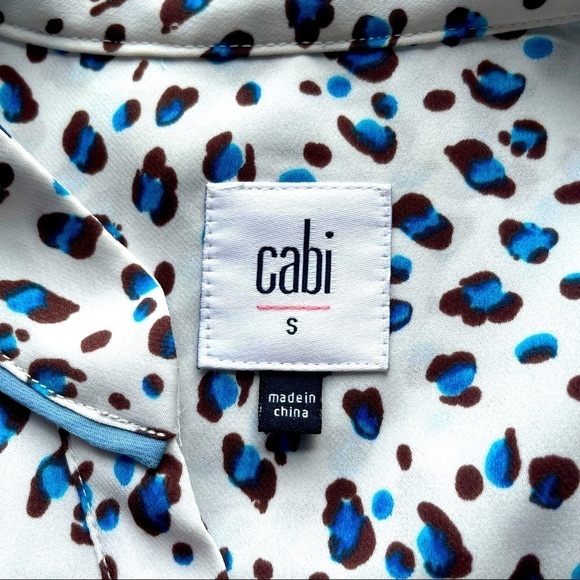 Cabi Leopard Print Shirtdress or Cover-Up – Size Small - Picture 11 of 16